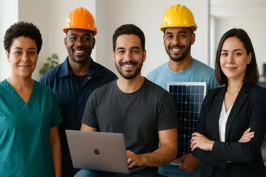 Profissões que não exigem faculdade e pagam bem em 2026